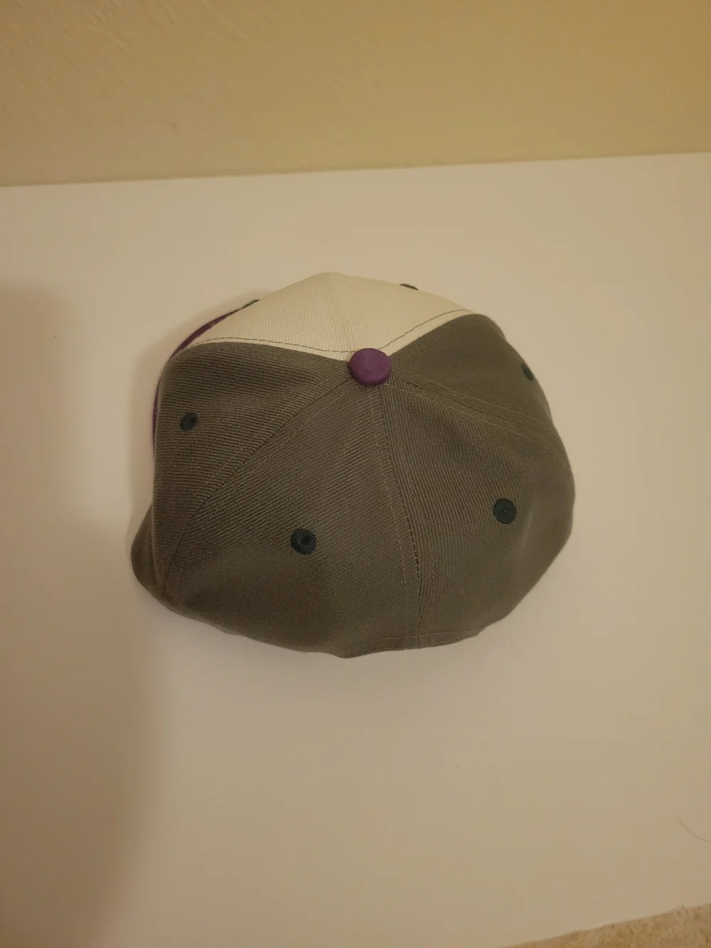 Milwaukee Bucks Purple and White Snapback Hat Adjustable